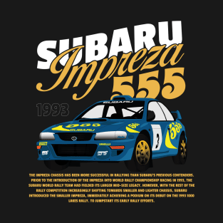 Subaru Impreza 555 T-Shirt