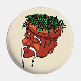 String of Pearls Pottery Man Pin