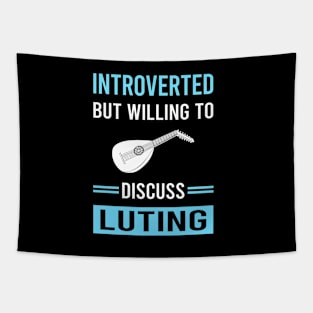 Introverted Lute Tapestry