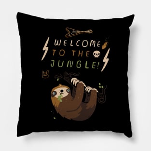 welcome to the jungle Pillow