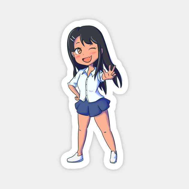 Nagatoro Magnet by Ebidcheese