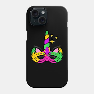 Kids Girls Mardi Gras Unicorn For Baby Phone Case