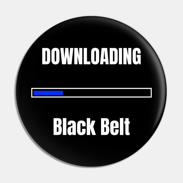 BJJ shirt-Downloading black belt Pin by Apollo Beach Tees