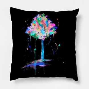 Neon Tree Pillow