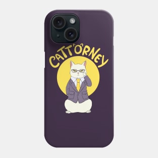 Cat Attorney - Ver. 2 Phone Case