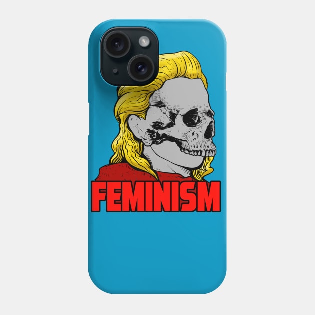 ANTI FEMINISM Phone Case by theanomalius_merch