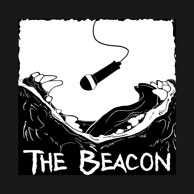 The Beacon - monochrome & tattered by Wizzard Wizzard Productions