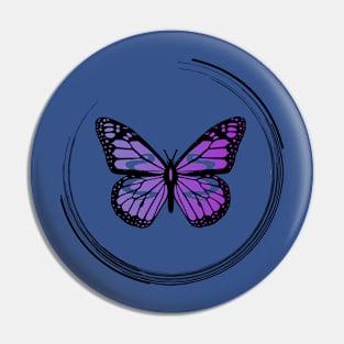 Butterfly desing Pin