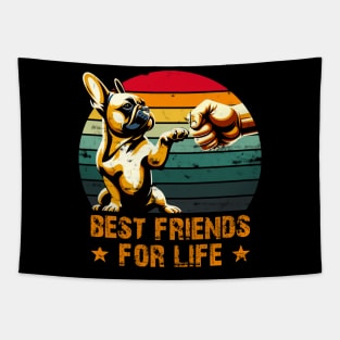 French Bulldog Frenchie Friends Tapestry