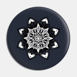 Unalome Mandala Pin