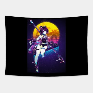 80s Retro Xiangling Tapestry