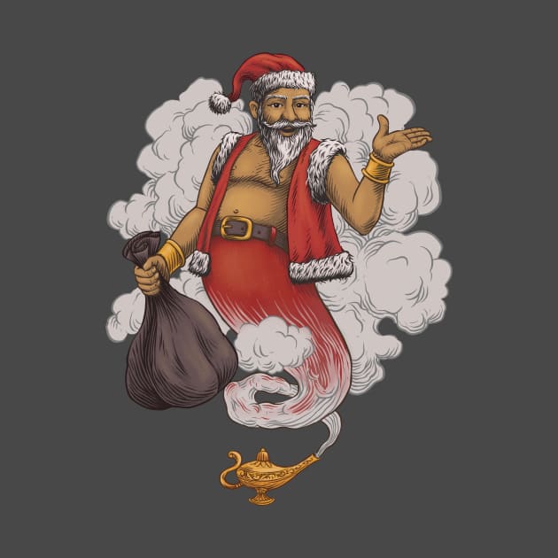 Santa Genie by Kelelowor