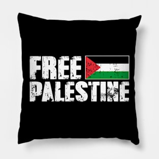 Free Palestine Pillow