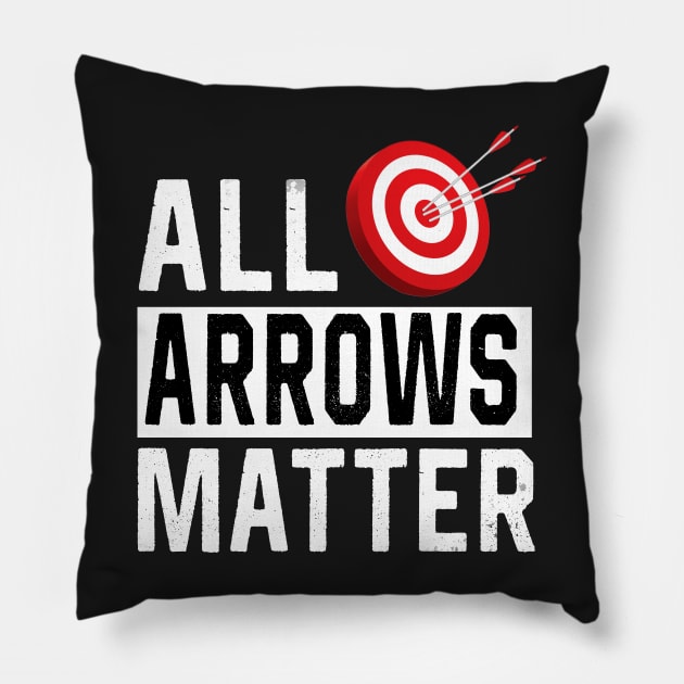 All arrows matters Pillow by TEEPHILIC