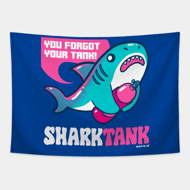 Shark Tank Tapestry by wehkid