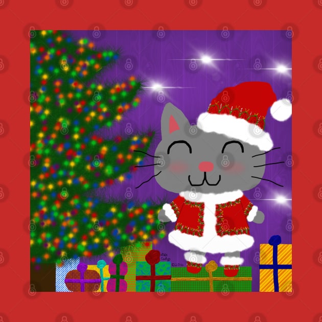 Meowy Christmas by DebiCady