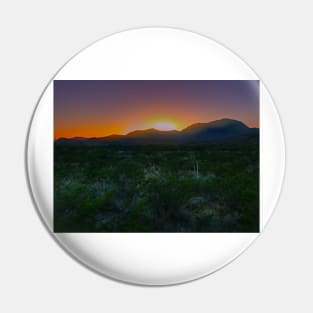 Guadalupe Mountains National Park Sunset Pin