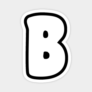 Letter B Magnet