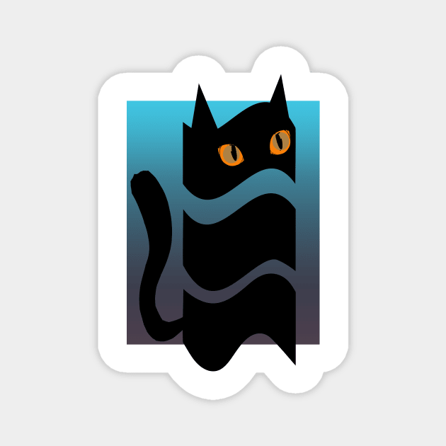 blacat design Magnet by svksesmatamv