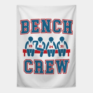 Bench Crew - Funny Basketball Tapestry