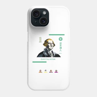 USD000001 - George Washington with Pink Eyes T-Shirt Series 5 Phone Case