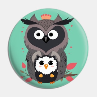 Two Owl's Pin