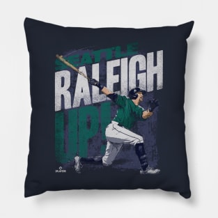 Cal Raleigh Seattle Raleigh Up Pillow