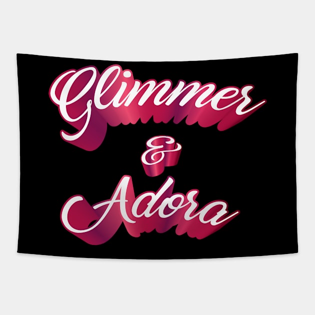 Glimmer & Adora Tapestry by Sthickers