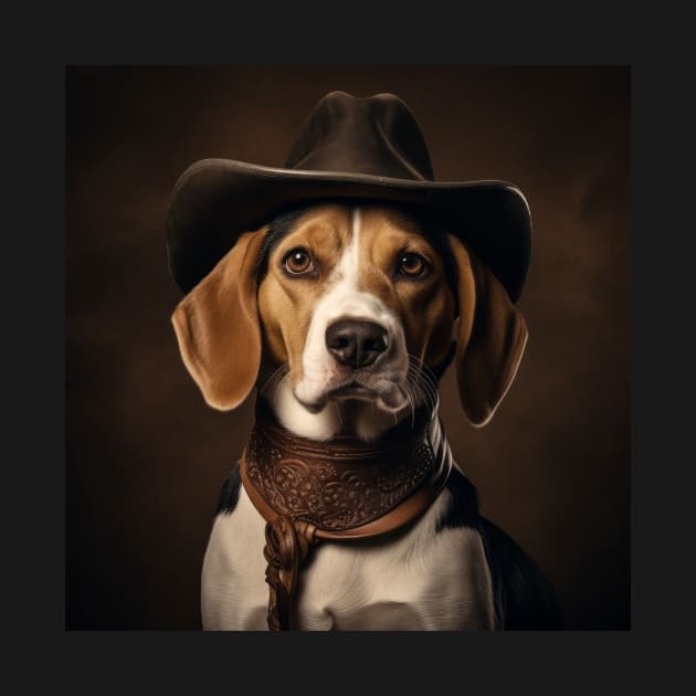 Cowboy Dog - Beagle by Merchgard