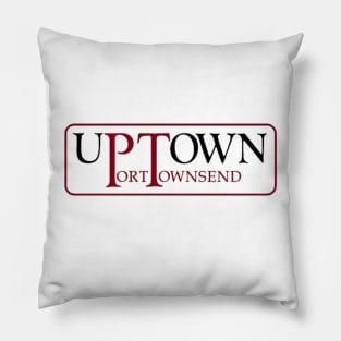 Uptown PT (Small Logo T-shirt) Pillow