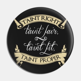 Poldark Quote Pin