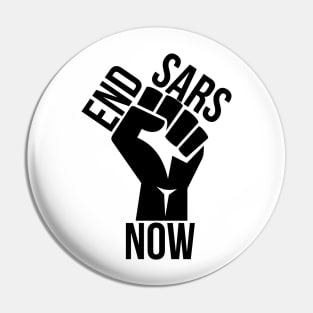 End SARS Now Pin