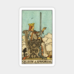 QUEEN OF SWORDS Magnet