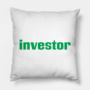 Investor Pillow