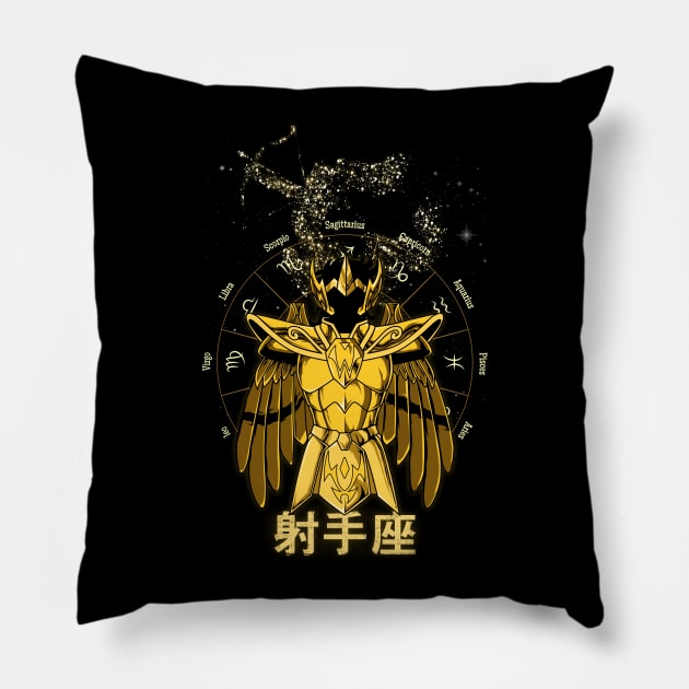 SAGITTARIUS - AIOLOS Pillow by berserk