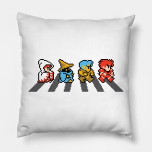 Warriors Of Light Crossing Pillow