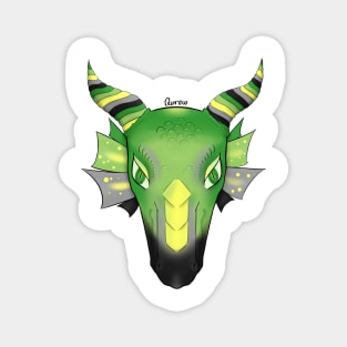 Aromantic Pride Dragon - 2018 Magnet