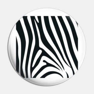 Zebra pattern Pin