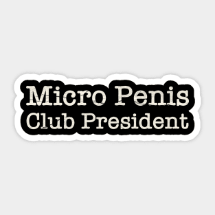 World's Smallest Penis Sticker for Sale by partybitz