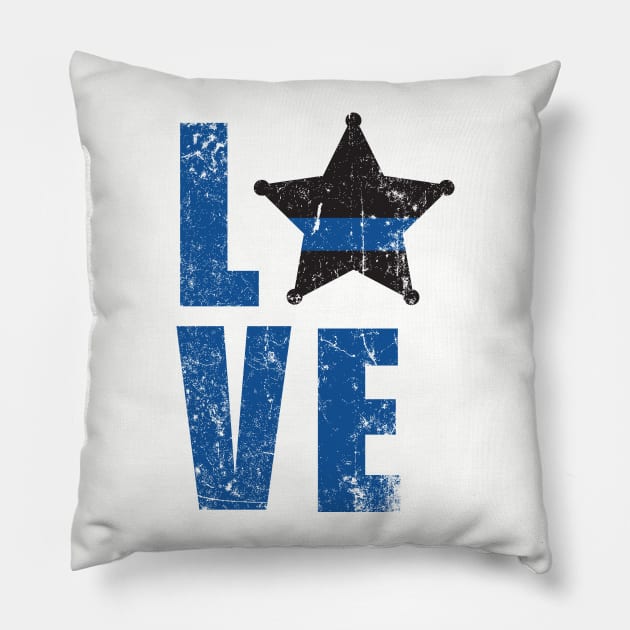 LOVE the Badge Pillow by MikesTeez