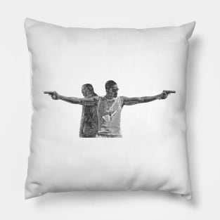 Bad Boys Classic Mosaic Pillow