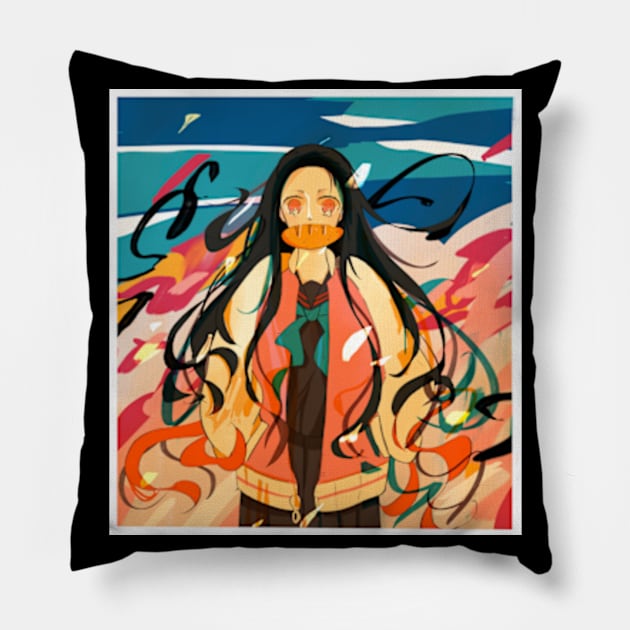 nezuko Pillow by IsrraelBonz