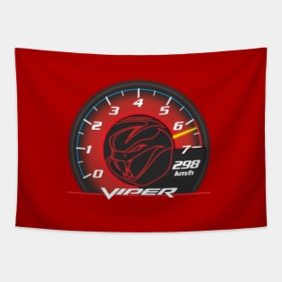 Dodge Viper Speedometer Tapestry