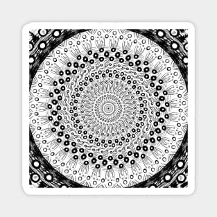 Mandala 8 Magnet