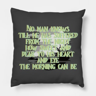 Dracula Quote Pillow