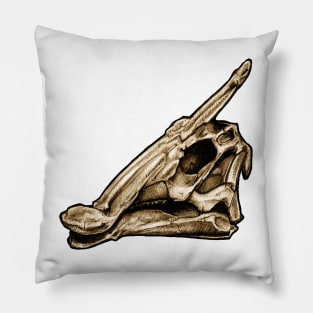 Dinosaur Skull Saurolophus Pillow