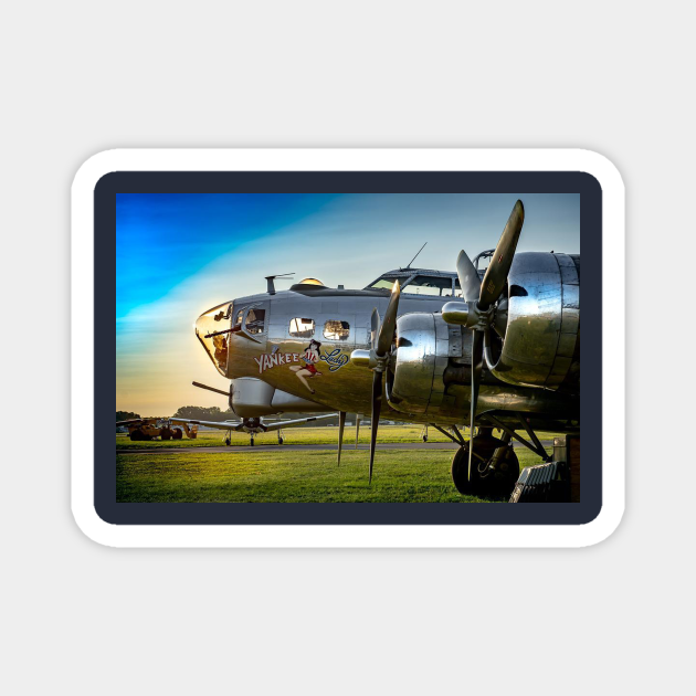 WW2 bomber w/ pin up girl. Aircraft TeePublic