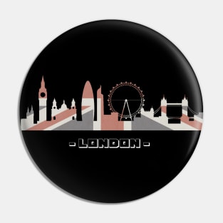 Famous City Tees - London Pin