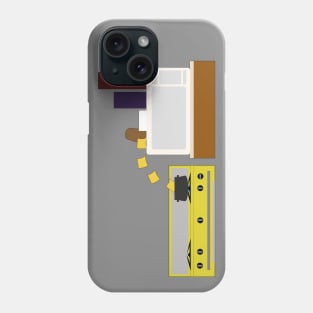 Food Fight - Potato vs Cheese. Phone Case