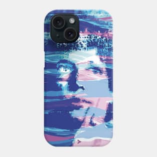 Aljandra Pizarnik - Blue Solitude Phone Case